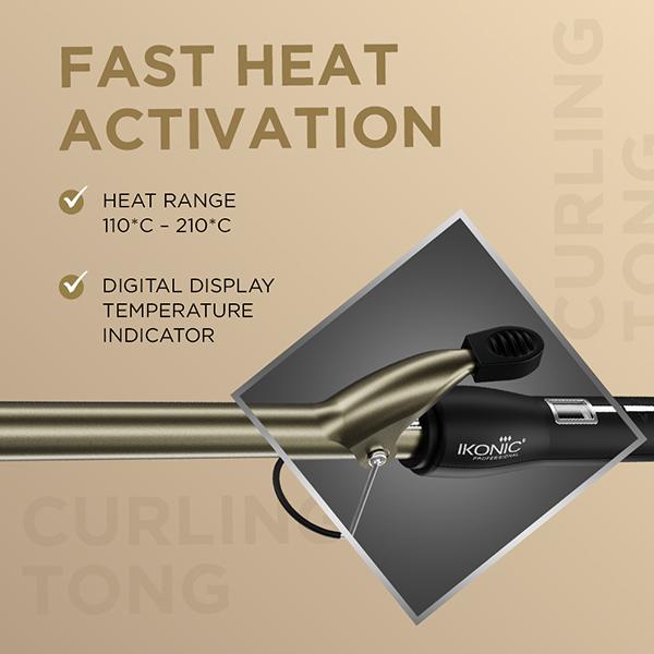 Ikonic Curling Tong - Ct 16 1's - Rollers & Curlers