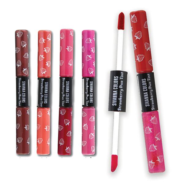 Sivanna Colors 2 in 1 Matte & Shining Lip Gloss - DK035 02 20 gm - Lip Glosses