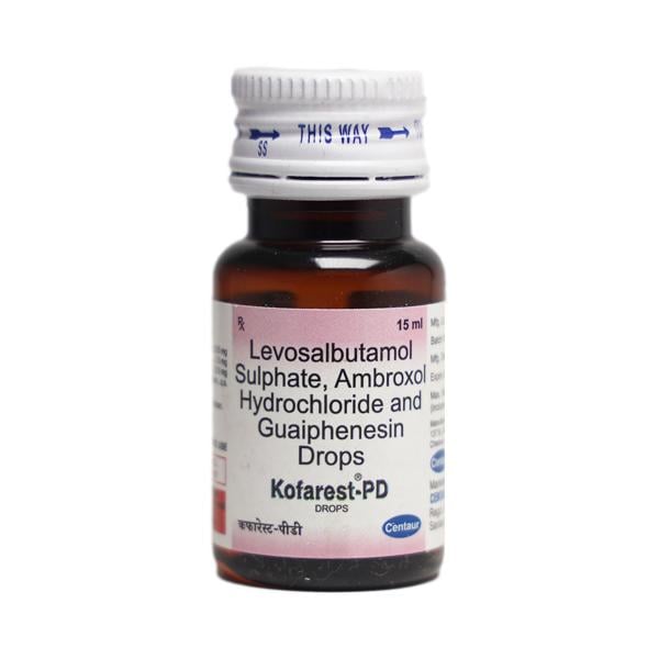 Kofarest PD Drops 15ml - Asthma/COPD-Ast