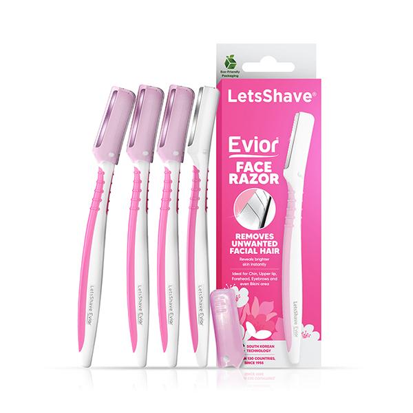 Netmeds | LetsShave Evior Face Razor - Women 3's