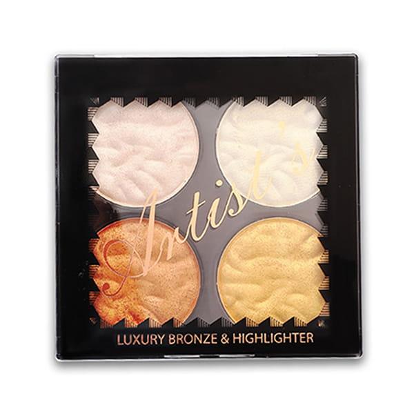 Incolor Artist'S Luxury Bronze & Highlighter 01 9 Gm - Highlighters & Illuminators