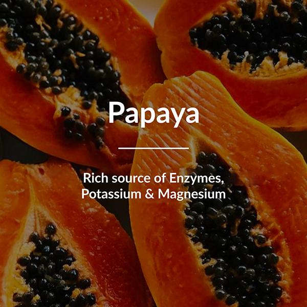 Lotus Botanicals Papaya & Vitamin E Face Scrub, For Instant Glow, For All Skin Types 100 gm - Scrubs & Exfoliants