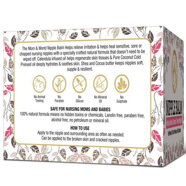 Mom & World Nipple Balm 50 gm - Breast Care Creams