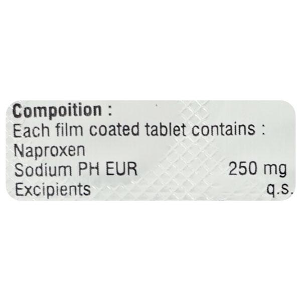 NAPROZEN 250 Tablet 15's - Pain relief-Nsa