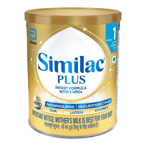 Netmeds | Similac Plus Stage 1 (Upto 6 months) Powder 400 gm - Tin