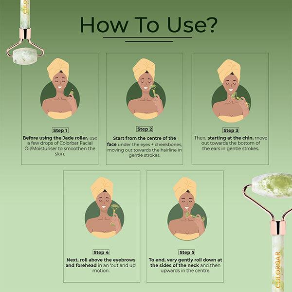 Colorbar Jade Roller 12 gm - Massagers