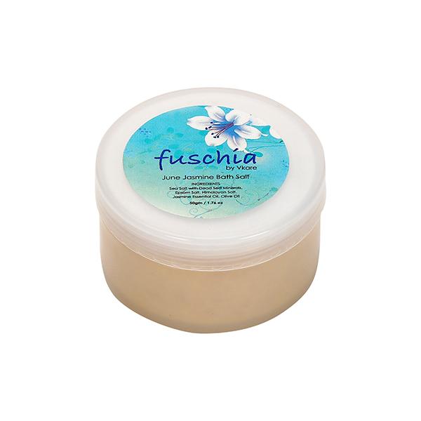 Fuschia Bath Salt - June Jasmine 50 gm - Bath Salts
