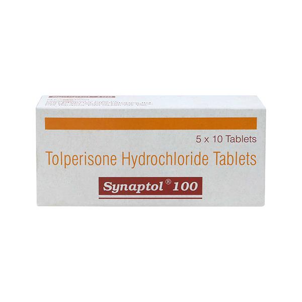 Synaptol 100mg Tablet 10'S - Muscle Cramps/Spasticity-Mus