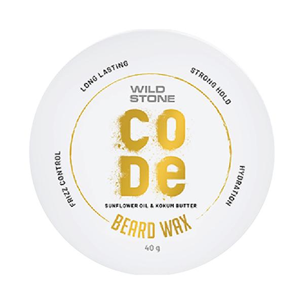 Netmeds | Wild Stone Code Beard Wax Prevents Hair Loss Dandruff Dryness & Itchy Beard for Men M 40 gm