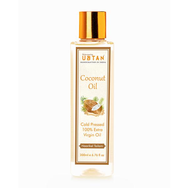 Netmeds | Rejuvenating UBTAN Cold Pressed Oil - Extra Virgin Coconut Oil 200 ml