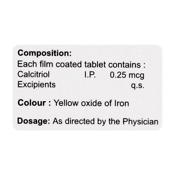 ACTIVE D Tablet 30's - Supplements-Vit