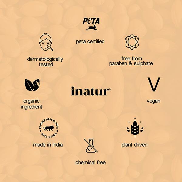 Inatur Hair Treatment Mask - Argan 200 gm - Hair Masks & Packs
