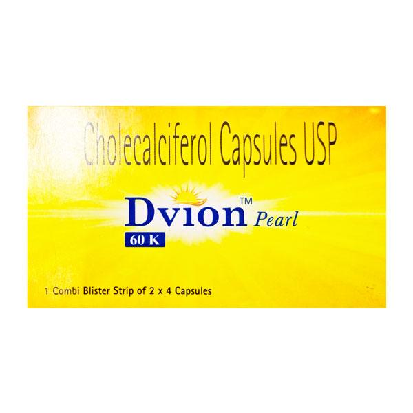 Dvion Pearl 60K Capsule 4'S - Supplements-Vit