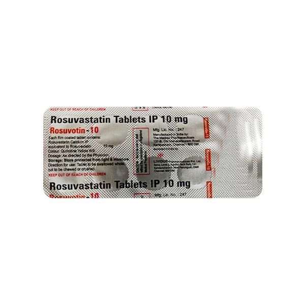 Netmeds | ROSUVOTIN 10 Tablet 10's