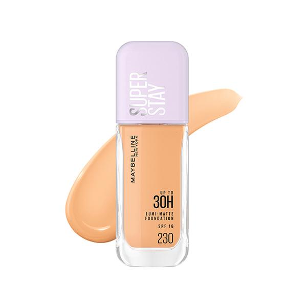 Netmeds | Maybelline New York Super Stay Lumi-Matte Liquid Foundation 30H Longwear Yet Light-As-Air, 230 35 gm