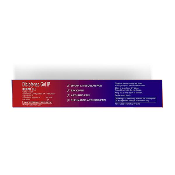 BIORAN Gel 15gm - Pain relief-Nsa
