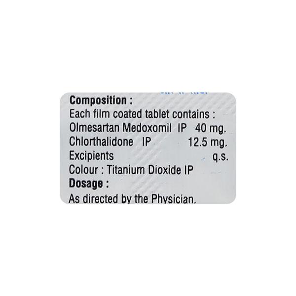 OLMO CT 40mg Tablet 10's - Hypertension-Ang