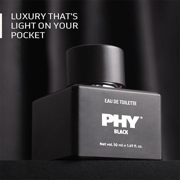 Phy Eau de toilette - Black 50 ml - Men Perfumes (Edt/Edp)