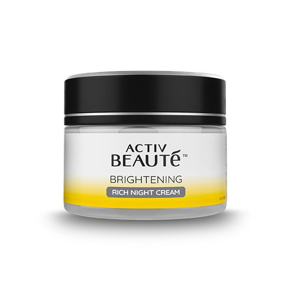 Activ Beaute Brightening Rich Night Cream 25 gm - Night Cream