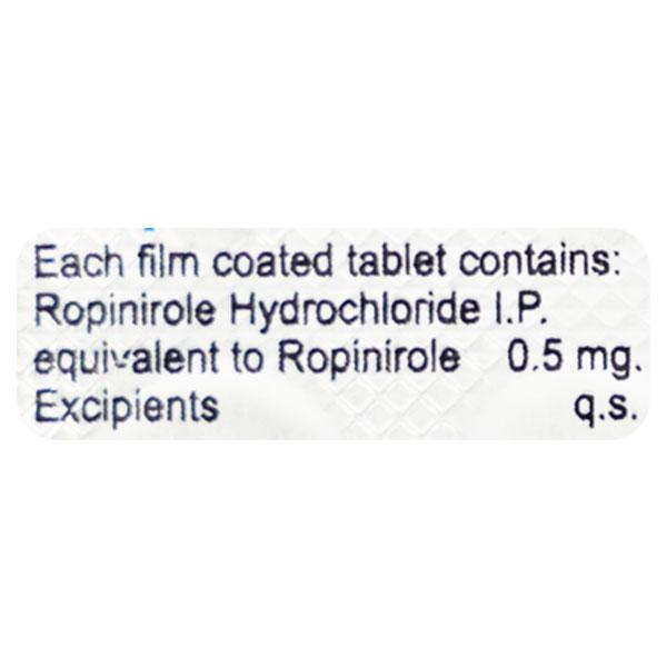 Roparil 0.5mg Tablet 10'S - Parkinsonism-Apd
