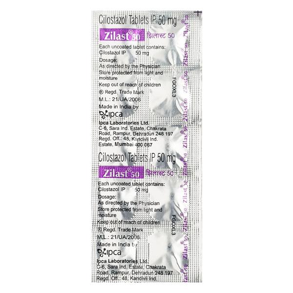 Netmeds | Zilast 50mg Tablet 10'S