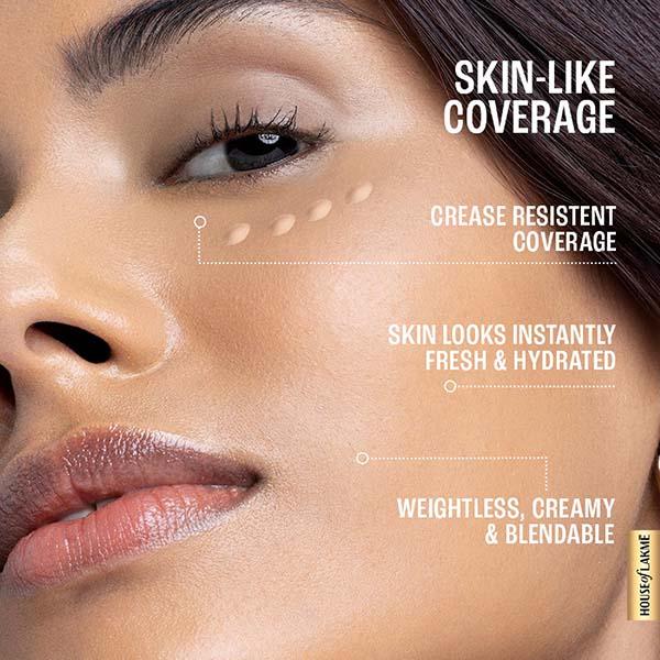 Lakme 9to5 Hya Matte Liquid Concealer Nude 2 ml - Concealer