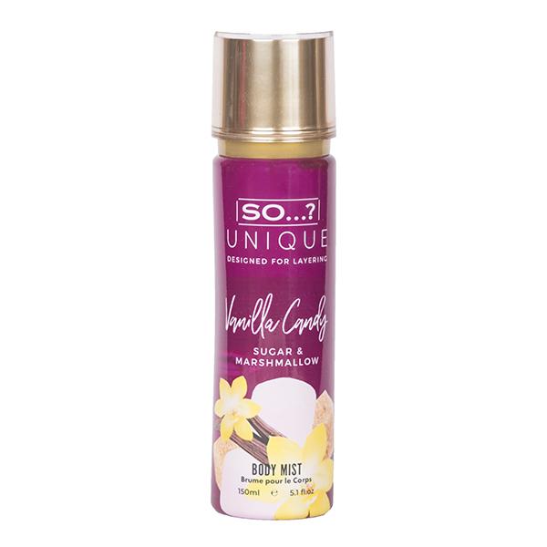 SO Unique Vanilla Candy Body Mist 150 ml - Body Mist/Spray