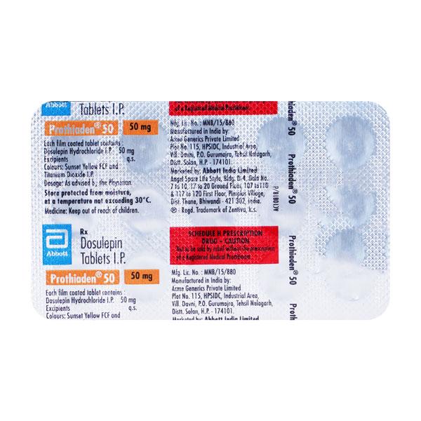 Netmeds | Prothiaden 50mg Tablet 15'S