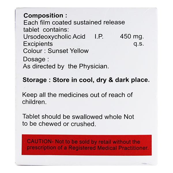UDA SR 450MG TABLET 10'S - Cholelithiasis/Gall Stones