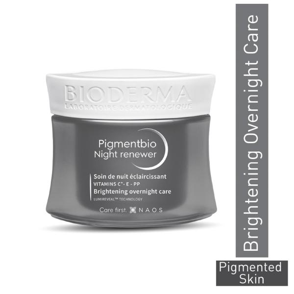 Netmeds | Bioderma Pigmentbio Night Renewer Brightening Overnight Cream For Skin 50 ml
