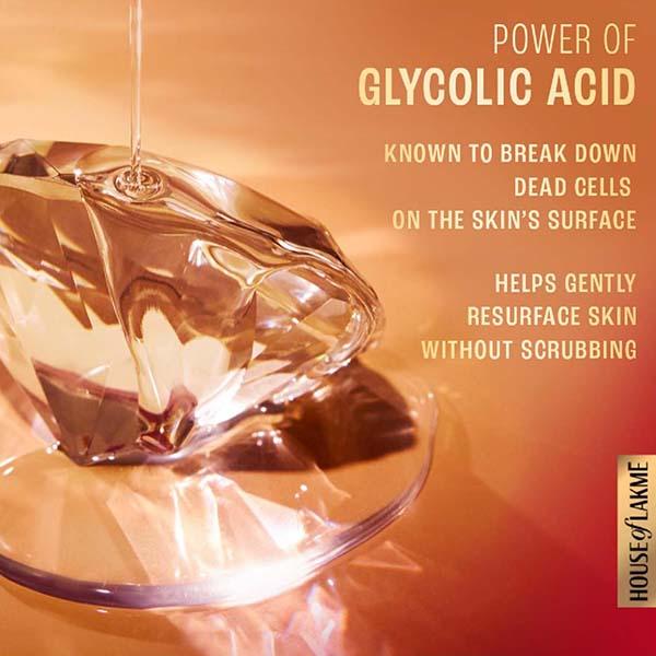 Lakme Glycolic Illuminate Night Cream with Glycolic Acid and 1% Niacinamide for Skin Cell Regeneration 50 gm - Night Cream