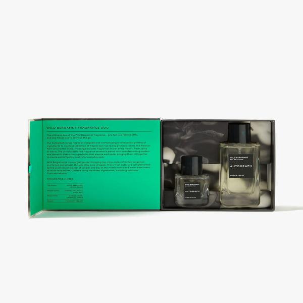 Marks & Spencer Wild Bergamot Men's Fragrance Gift Set 130 ml - Perfumes (Edt/Edp)