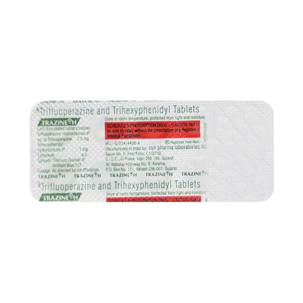Trazine H Tablet 10'S - Psychosis-Ans