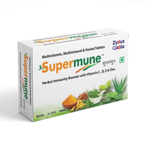 SUPERMUNE Tablet 10's - Supplements-Sup