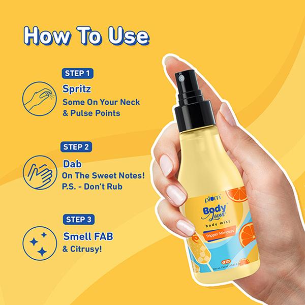 Plum Bodylovin' Trippin' Mimosas Body Mist 150 Ml - Body Mist/Spray