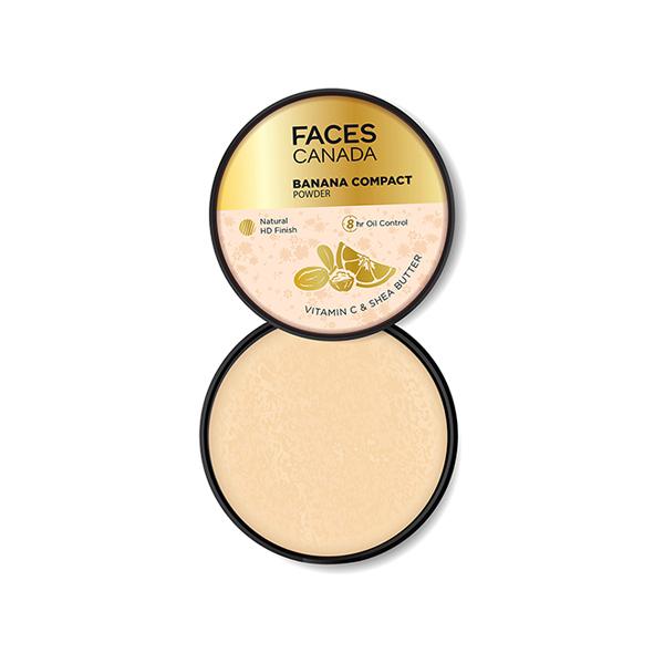 Netmeds | Faces Canada Banana Compact Powder 9gm