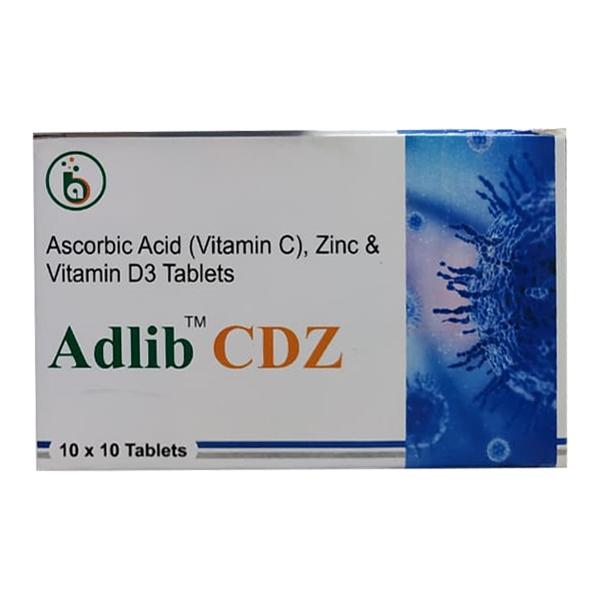 ADLIB CDZ Tablet 10's - Supplements-Vam