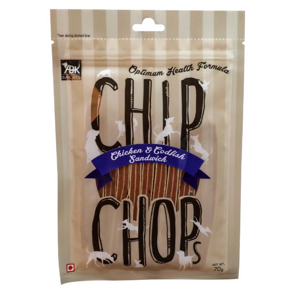 Netmeds | Chip Chops Chicken & Codfish Sandwich 70 gm