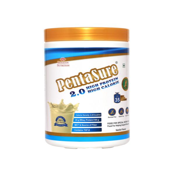 Netmeds | PentaSure 2.0 High Protein High Calorie Powder - Vanilla Flavour 1 kg