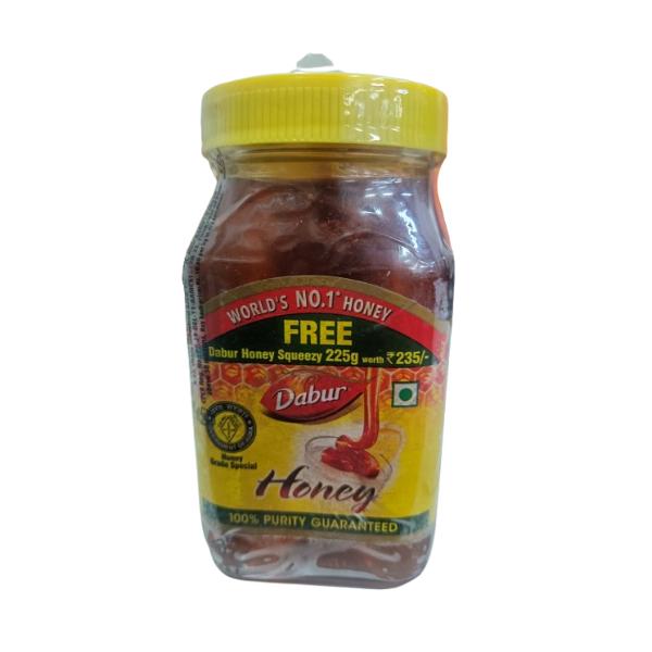 Netmeds | Dabur Honey 500 gm + Free Dabur Honey Squeezy 225 g 1 s