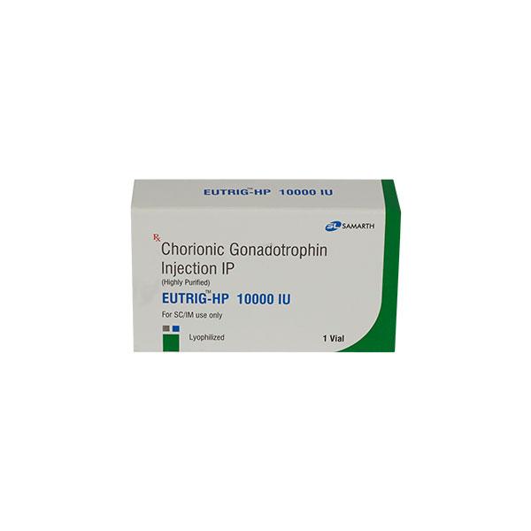 Eutrig HP 10000IU Injection 1'S - Hormonal Therapy-Tro