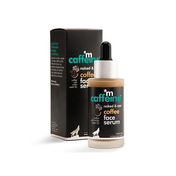 mCaffeine Naked & Raw Sun Protection Coffee Face Serum 40 ml - Face Serum