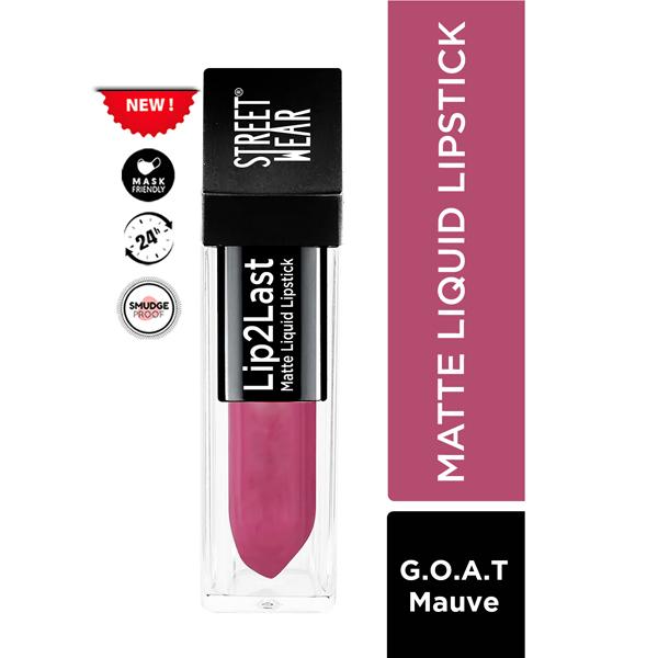 Street Wear Lip2Last Matte Liquid Lipstick - G.O.A.T Mauve 5 ml - Liquid Lipsticks