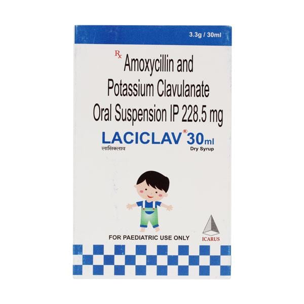 Laciclav Dry Syrup 30ml - Bacterial Infections-Pen