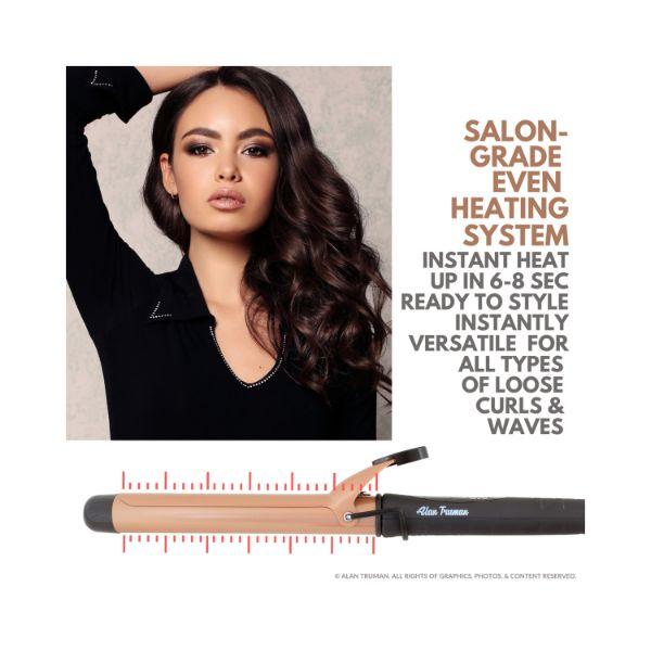 Alan Truman Argan Gold Ceramic Curler - 22Mm 1's - Rollers & Curlers