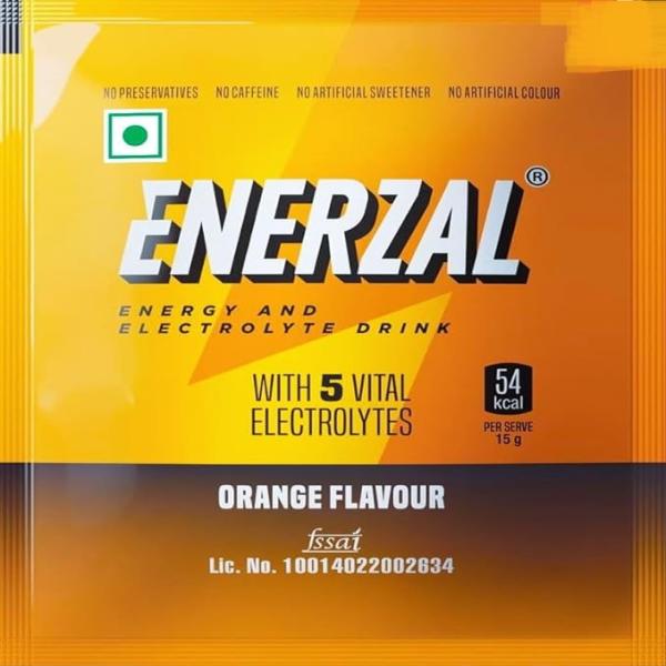Netmeds | Enerzal Energy and Electrolyte Powder - Orange 75 g