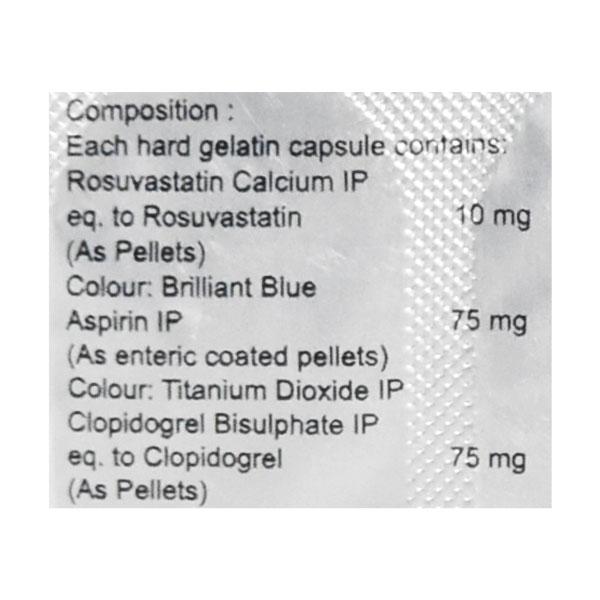 Lipirose Gold 10mg Capsule 10'S - High Cholesterol-Dys