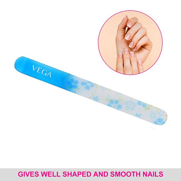 Vega Crystal Glass Nail File (NFL - 02) 1's - Manicure & Pedicure Kits