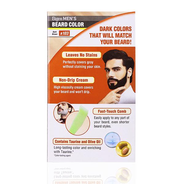 Bigen Men'S Beard Color - B103 Dark Brown 40 gm - Crème