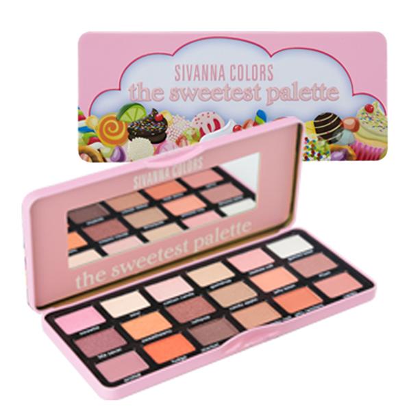 Sivanna Colors Chocolate Eye Palette - HF7006 01 20 gm - Eye Shadow Palettes